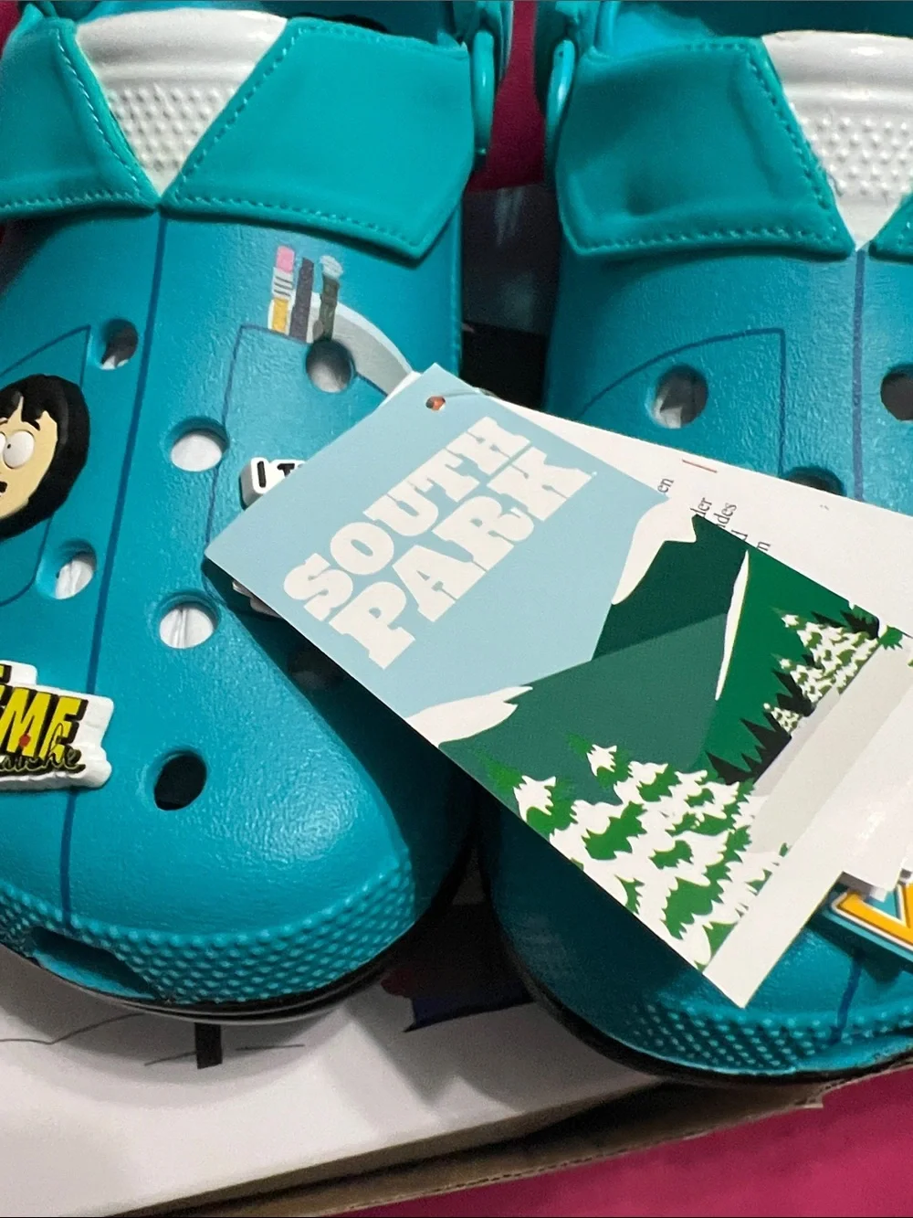 CROCS vibrant turquoise
